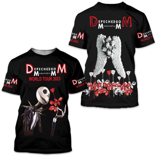 Depeche Mode Memento Mori World Tour 2023 T-shirt Meaningful Gift For Family Gift For Boyfriend Valentine Gift