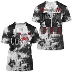 Depeche Mode Music Shirt, Depeche Mode Memento Mori 2023 3D T-Shirt Meaningful Gift For Family Gift For Boyfriend Valentine Gift