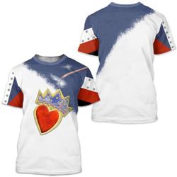 Descendants 2 Costume, Evie's Heart Shirt, Descendants Cosplay Meaningful Gift For Family Gift For Boyfriend Valentine Gift