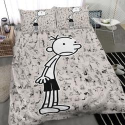 Diary Of a Wimpy Kid Duvet Cover Pillow Cover Bedding Set Gift For Your Girlfriend Boyfriend Gift For Love Gift For Friend Best Valentine Present Holiday Gift