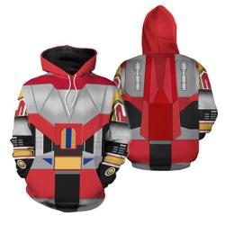 Dino Megazord Mighty Morphin 3D All Over Printed Hoodie