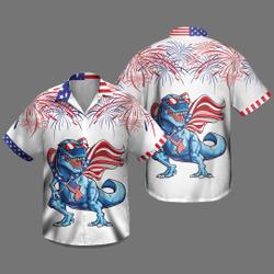 Dinosaurs Hawaiian Unisex Shirt Gift For Your Girlfriend Boyfriend Gift For Love Gift For Friend Best Valentine Present Holiday Gift