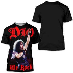 DIO Ronnie James Music Vintage 3D Tshirt Meaningful Gift For Family Gift For Boyfriend Valentine Gift