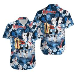 Disney 101 Dalmatians Hawaiian Shirt, Disney Summer Hawaiian Shirt Gift For Your Girlfriend Boyfriend Gift For Love Gift For Friend Best Valentine Present Holiday Gift