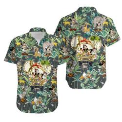 Disney Animal Kingdom Mickey and Friends Hawaiian Shirt Gift For Your Girlfriend Boyfriend Gift For Love Gift For Friend Best Valentine Present Holiday Gift