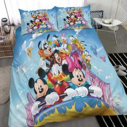 Disney Bedding Sets Mickey MouseGift For Your Girlfriend Boyfriend Gift For Love Gift For Friend Best Valentine Present Holiday Gift
