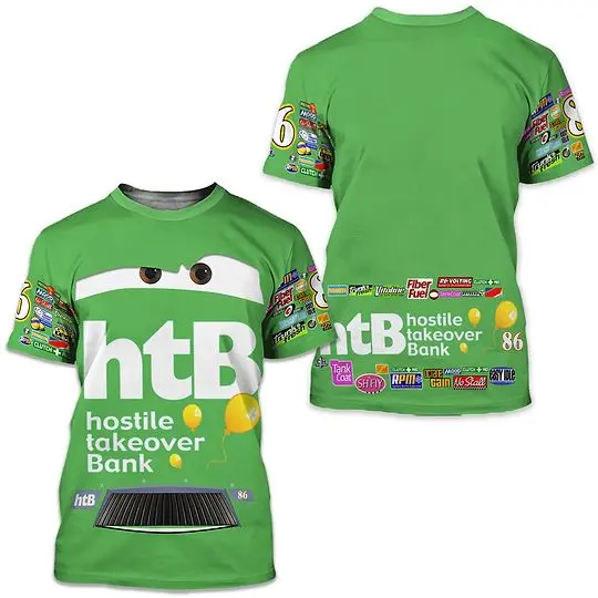 Disney Cars Costume, Chick Hicks 3D T Shirt Meaningful Gift For Family Gift For Boyfriend Valentine Gift
