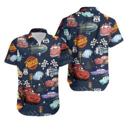 Disney Cars Hawaiian Shirt Gift For Your Girlfriend Boyfriend Gift For Love Gift For Friend Best Valentine Present Holiday Gift
