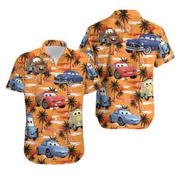 Disney Cars Hawaiian Shirt Gift For Your Girlfriend Boyfriend Gift For Love Gift For Friend Best Valentine Present Holiday Gift