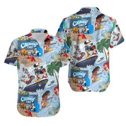 Disney Castaway Cay Hawaiian Shirt Gift For Your Girlfriend Boyfriend Gift For Love Gift For Friend Best Valentine Present Holiday Gift