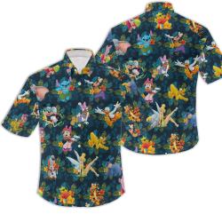 Disney characters hawaiian shirt Gift For Your Girlfriend Boyfriend Gift For Love Gift For Friend Best Valentine Present Holiday Gift