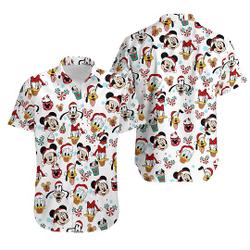 Disney Christmas Mickey Mouse And Friends Hawaiian Gift For Your Girlfriend Boyfriend Gift For Love Gift For Friend Best Valentine Present Holiday Gift