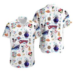 Disney Cruise Hawaiian Shirt, Matching Disney Cruise Button Shirt, Disney World Cruise Gift Gift For Your Girlfriend Boyfriend Gift For Love Gift For Friend Best Valentine Present Holiday Gift