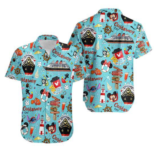 Disney Cruise Hawaiian Shirt Gift For Your Girlfriend Boyfriend Gift For Love Gift For Friend Best Valentine Present Holiday Gift