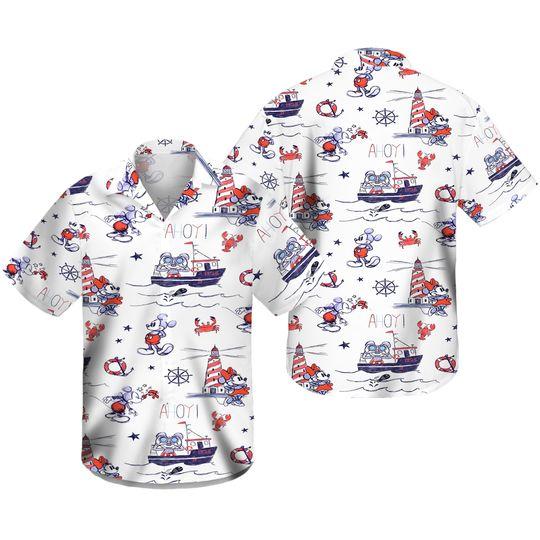 Disney Cruise Hawaiian Shirt Gift For Your Girlfriend Boyfriend Gift For Love Gift For Friend Best Valentine Present Holiday Gift