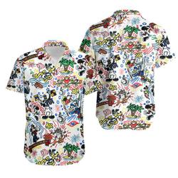 Disney Cruise Pirate Hawaiian Shirt, Matching Disney Cruise Shirt, Disney World Cruise Gift Gift For Your Girlfriend Boyfriend Gift For Love Gift For Friend Best Valentine Present Holiday Gift