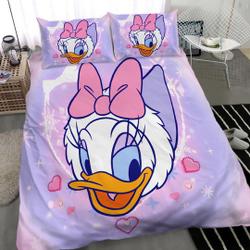 Disney Daisy Duck  Bedding Set Gift For Your Girlfriend Boyfriend Gift For Love Gift For Friend Best Valentine Present Holiday Gift