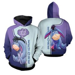 Disney Eeyore Cartoon Winnie The Pooh Movie It 3D Hoodie