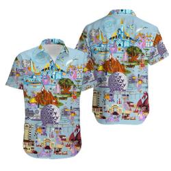 Disney Epcot Mickey Hawaii Shirt Gift For Your Girlfriend Boyfriend Gift For Love Gift For Friend Best Valentine Present Holiday Gift