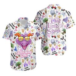 Disney Figment Funny Hawaiian Shirt, Epcot Figment Hawaiian Shirt Gift For Your Girlfriend Boyfriend Gift For Love Gift For Friend Best Valentine Present Holiday Gift
