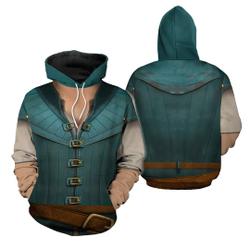 Disney Flyn Rider Prince 3D Hoodie