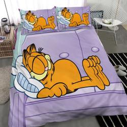 Disney Garfields Cat Cotton Matting Bedding Set Gift For Your Girlfriend Boyfriend Gift For Love Gift For Friend Best Valentine Present Holiday Gift