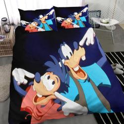 Disney Goofy Bedding Set Home DecorGift For Your Girlfriend Boyfriend Gift For Love Gift For Friend Best Valentine Present Holiday Gift
