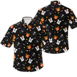 Disney Halloween Hawaiian Shirt Gift For Your Girlfriend Boyfriend Gift For Love Gift For Friend Best Valentine Present Holiday Gift
