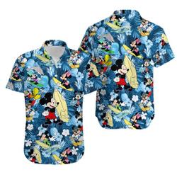 Disney Hawaiian Shirt Disney Mickey Mouse Hawaiian Hawaiian Shirt Gift For Your Girlfriend Boyfriend Gift For Love Gift For Friend Best Valentine Present Holiday Gift
