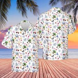 Disney Inspired Hawaiian Shirt Gift For Your Girlfriend Boyfriend Gift For Love Gift For Friend Best Valentine Present Holiday Gift