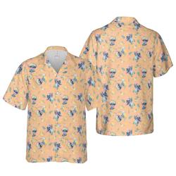 Disney Inspired Men's Button Down Hawaiian Shirt Gift For Your Girlfriend Boyfriend Gift For Love Gift For Friend Best Valentine Present Holiday Gift