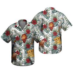 Lion King Disney Hawaiian Shirt Gift For Your Girlfriend Boyfriend Gift For Love Gift For Friend Best Valentine Present Holiday Gift