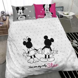 Disney Mickey And Minnie My Star Bedding Set Gift For Your Girlfriend Boyfriend Gift For Love Gift For Friend Best Valentine Present Holiday Gift