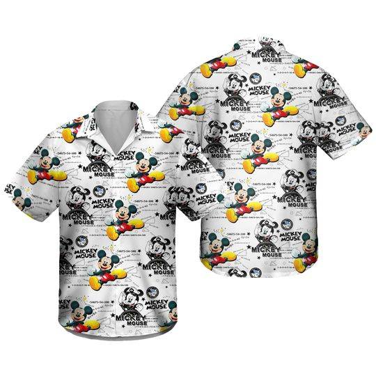 Disney Mickey Hawaiian Shirt Gift For Your Girlfriend Boyfriend Gift For Love Gift For Friend Best Valentine Present Holiday Gift