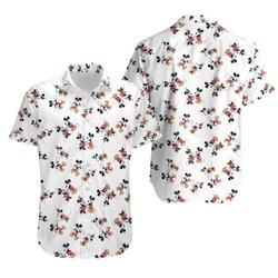 Disney Mickey Mouse Aloha Hawaiian Shirt Gift For Your Girlfriend Boyfriend Gift For Love Gift For Friend Best Valentine Present Holiday Gift