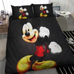 Disney Mickey Mouse Bedding Set Gift For Your Girlfriend Boyfriend Gift For Love Gift For Friend Best Valentine Present Holiday Gift