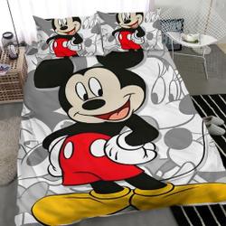 Disney Mickey Mouse Bedding SetsGift For Your Girlfriend Boyfriend Gift For Love Gift For Friend Best Valentine Present Holiday Gift