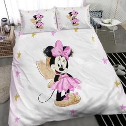Disney Mickey Mouse Duvet Covers Bedding Set Gift For Your Girlfriend Boyfriend Gift For Love Gift For Friend Best Valentine Present Holiday Gift