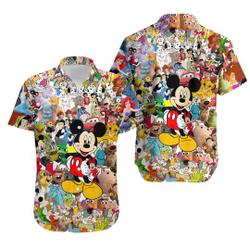 Disney Mickey Mouse Hawaii Shirt Gift For Your Girlfriend Boyfriend Gift For Love Gift For Friend Best Valentine Present Holiday Gift