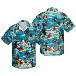Disney Mickey Mouse Hawaiian Shirt Gift For Your Girlfriend Boyfriend Gift For Love Gift For Friend Best Valentine Present Holiday Gift