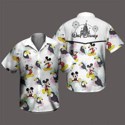 Disney Mickey Mouse Hawaiian Shirt, Summer Beach Trip Family Hawaiian Shirt Gift For Your Girlfriend Boyfriend Gift For Love Gift For Friend Best Valentine Present Holiday Gift