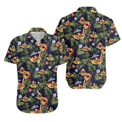 Disney Mickey Mouse Shirt, Christmas Hawaiian Shirt Gift For Your Girlfriend Boyfriend Gift For Love Gift For Friend Best Valentine Present Holiday Gift