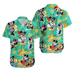 Disney Mickey Movie Disney Hawaiian Shirt Gift For Your Girlfriend Boyfriend Gift For Love Gift For Friend Best Valentine Present Holiday Gift