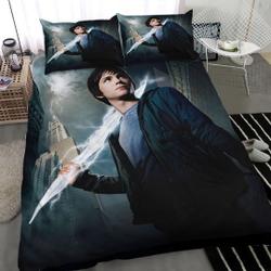 Disney Percy Jackson Bedding Set Gift For Your Girlfriend Boyfriend Gift For Love Gift For Friend Best Valentine Present Holiday Gift