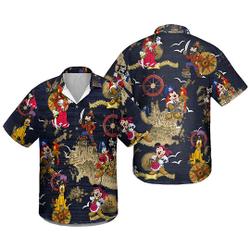 Disney Pirates Of Caribbean Hawaiian Shirt Gift For Your Girlfriend Boyfriend Gift For Love Gift For Friend Best Valentine Present Holiday Gift