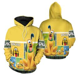 Disney Pluto Dog | Disney 3D Hoodie