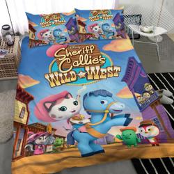 Disney Sheriff Callies Wild West Bedding Set Gift For Your Girlfriend Boyfriend Gift For Love Gift For Friend Best Valentine Present Holiday Gift