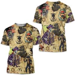 Disney Skull Pirate So Scary - 3D T-shirt Meaningful Gift For Family Gift For Boyfriend Valentine Gift