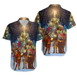 Disney Star Wars Christmas Hawaiian Shirt Gift For Your Girlfriend Boyfriend Gift For Love Gift For Friend Best Valentine Present Holiday Gift