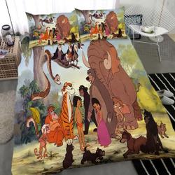 Disney The Jungle Book Three Piece Bedding Set Gift For Your Girlfriend Boyfriend Gift For Love Gift For Friend Best Valentine Present Holiday Gift